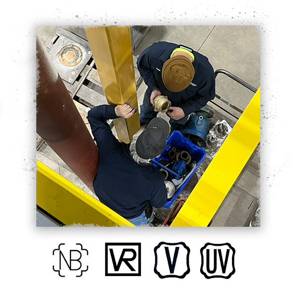 <span style="color:#00488e;">Enhance Reliability. Mitigate Risk of Failure.<Br>Maintain the Safety of Personnel, Equipment, & the Community.</span> <span style="color:#00488e;">Enhance Reliability. Mitigate Risk of Failure.<Br>Maintain the Safety of Personnel, Equipment, & the Community.</span>